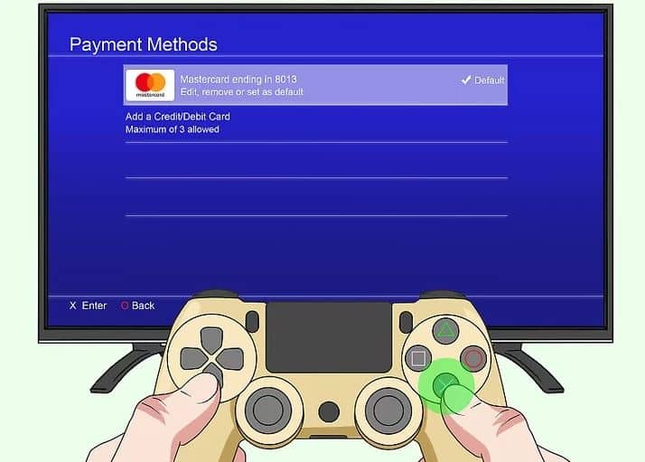 How to Remove a Credit Card on PS4